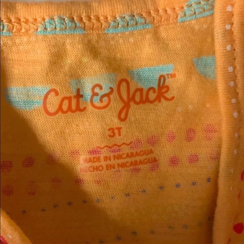 Cat & Jack Orange Tank Top